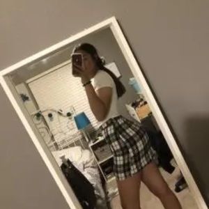 COPY - Plaid A line Mini skirt